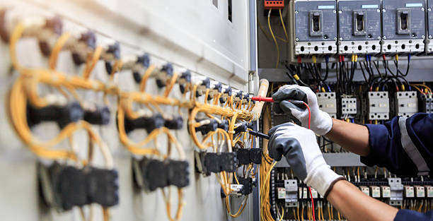 Professional Electrician technician working in Six Mile, SC